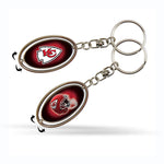 Wholesale Kansas City Chiefs Spinner Keychain