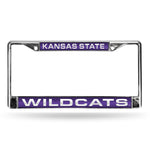 Wholesale Kansas State Purple Laser Chrome Frame