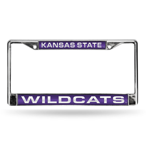 Wholesale Kansas State Purple Laser Chrome Frame