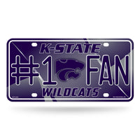 Wholesale Kansas State University #1 Fan Metal Auto Tag