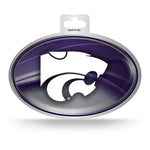 Wholesale Kansas State University Metallic Oval Sticker