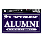 Wholesale Kansas State University True Pride Decal (3X6) - Alumni