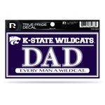 Wholesale Kansas State University True Pride Decal (3X6) - Dad