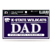 Wholesale Kansas State University True Pride Decal (3X6) - Dad