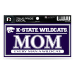 Wholesale Kansas State University True Pride Decal (3X6) - Mom