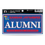 Wholesale Kansas University 3" X 6" True Pride Decal - Alumni