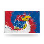 Wholesale Kansas University - Tie Dye Design - Banner Flag (3X5)