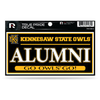 Wholesale Kennesaw State 3" X 6" True Pride Decal - Alumni