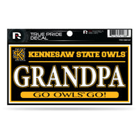 Wholesale Kennesaw State 3" X 6" True Pride Decal - Grandpa