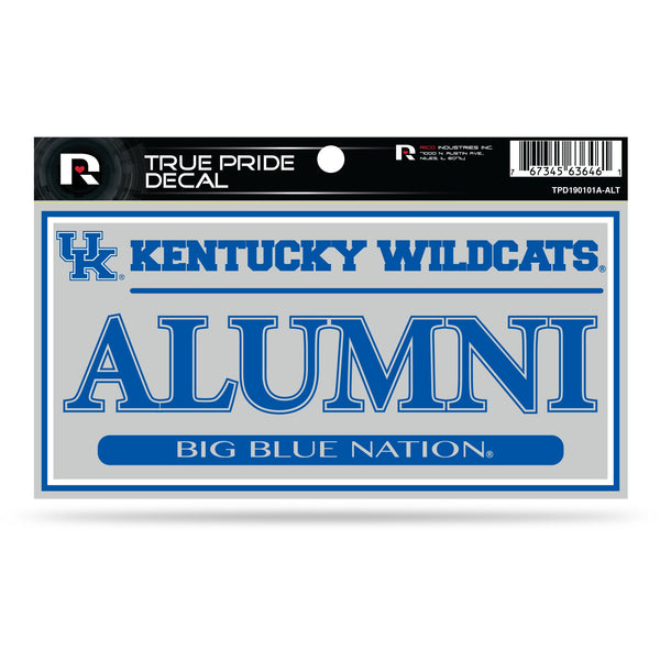 Wholesale Kentucky University 3" X 6" True Pride Decal - Alumni (Alternate)