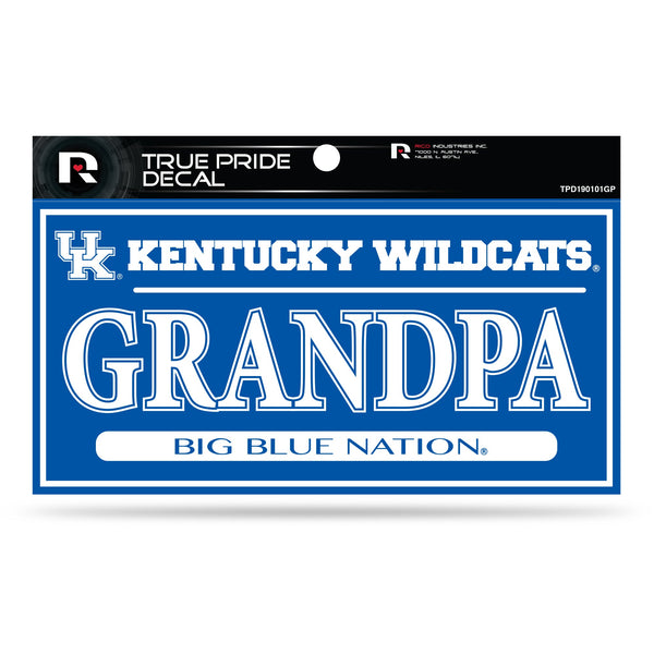 Wholesale Kentucky University 3" X 6" True Pride Decal - Grandpa