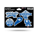 Wholesale Kentucky University 5-Pc Sticker Sheet