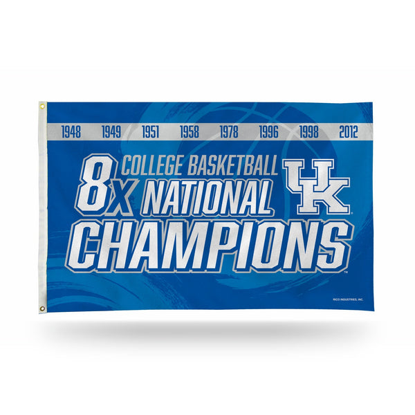 Wholesale Kentucky University 8 Time College Basketball Champs Banner Flag