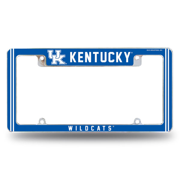 Wholesale Kentucky University Alternate Design All Over Chrome Frame - Top Oriented