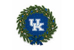 Wholesale Kentucky University Holiday Wreath Shape Cut Pennant