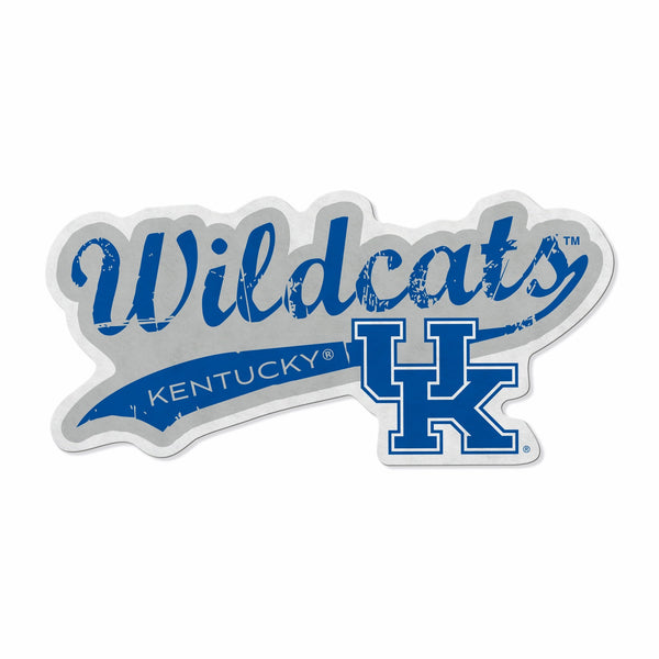 Wholesale Kentucky University Shape Cut Logo With Header Card - Distressed Design