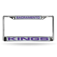 Wholesale Kings - SAC Laser Chrome Frame - Silver Background With Purple Letters