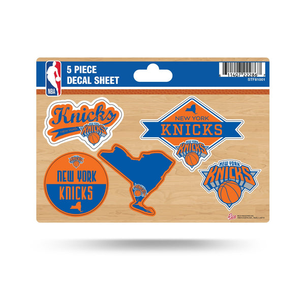 Wholesale Knicks 5-Pc Sticker Sheet