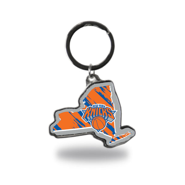 Wholesale Knicks State Shaped Keychain - New York