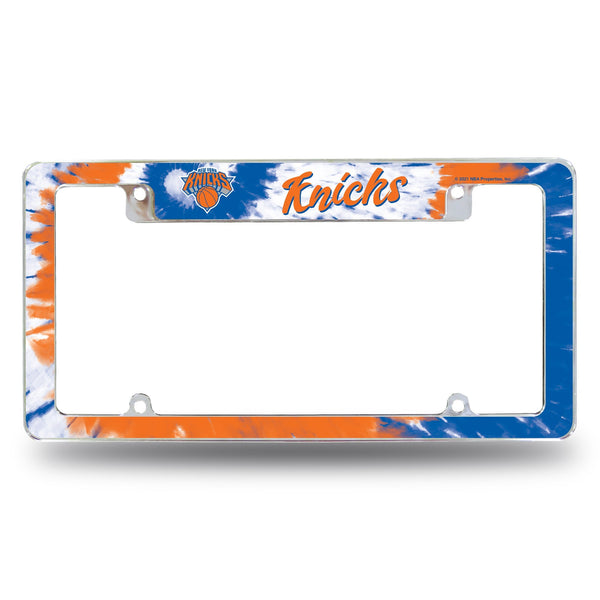 Wholesale Knicks - Tie Dye Design - All Over Chrome Frame (Top Oriented)