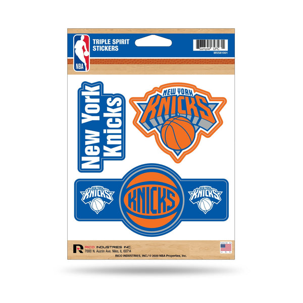 Wholesale Knicks Triple Spirit Stickers