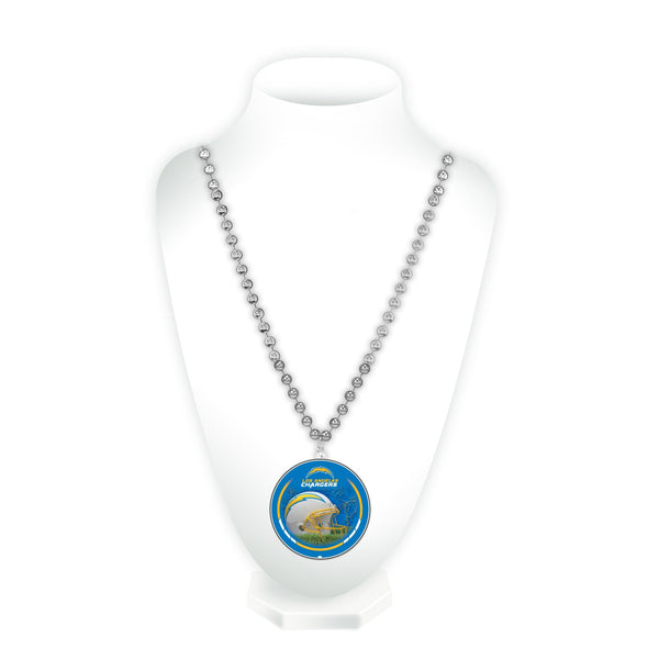 Wholesale LA Chargers Beads With Medallion