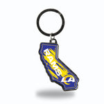 Wholesale La Rams - California State Shaped Keychain