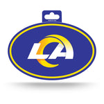 Wholesale LA Rams Full Color Oval Sticker