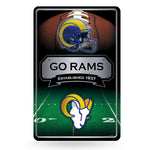 Wholesale La Rams Large Metal Wall Sign (11X17)