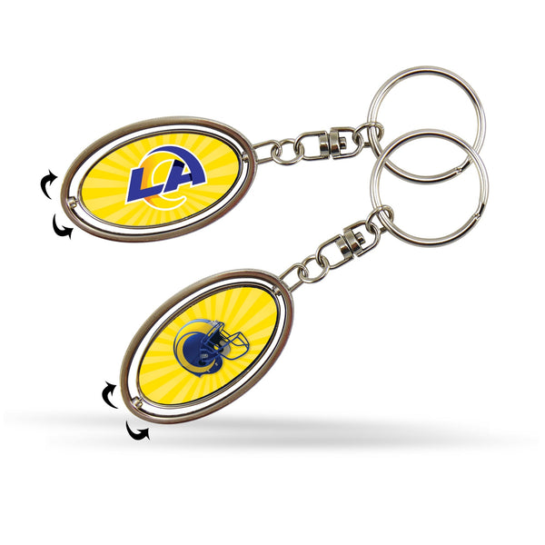 Wholesale LA Rams Spinner Keychain