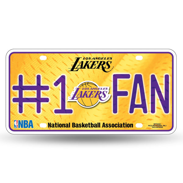 Wholesale Lakers #1 Fan Metal Tag