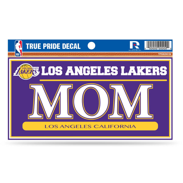 Wholesale Lakers 3" X 6" True Pride Decal - Mom