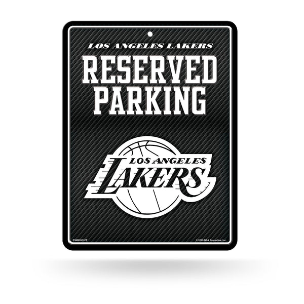 Wholesale Lakers - Carbon Fiber Design - Metal Parking Sign