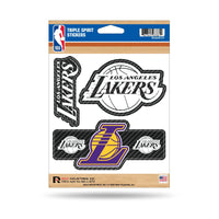 Wholesale Lakers - Carbon Fiber Design - Triple Spirit Stickers