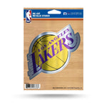 Wholesale Lakers Die Cut Metallic Sticker