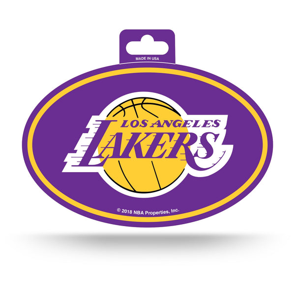 Wholesale Lakers Full Color Oval Sticker