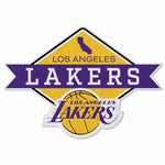 Wholesale Lakers Shape Cut Logo With Header Card - Diamond Design