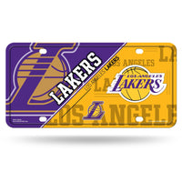 Wholesale Lakers Split Design Metal Tag