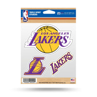 Wholesale Lakers Triple Spirit Stickers