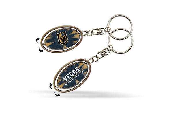 Wholesale Las Vegas Golden Knights Spinner Keychain