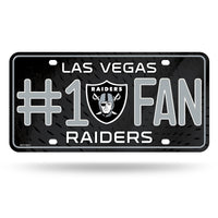 Wholesale Las Vegas Raiders #1 Fan Metal Auto Tag