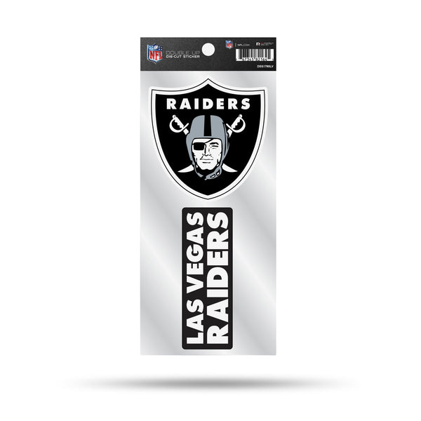 Wholesale Las Vegas Raiders Double Up Die Cut Sticker