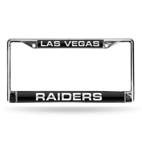 Wholesale Las Vegas Raiders Laser Chrome 12 x 6 License Plate Frame