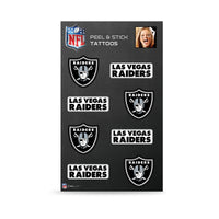 Wholesale-Las Vegas Raiders Vertical Tattoo (3"X5")