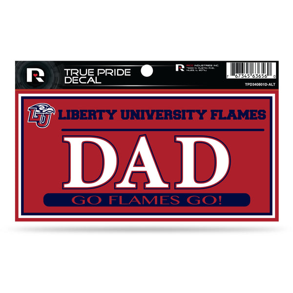 Wholesale Liberty 3" X 6" True Pride Decal - Dad (Alternate)