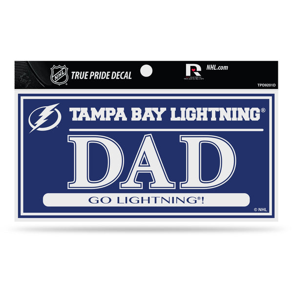 Wholesale Lightning 3" X 6" True Pride Decal - Dad