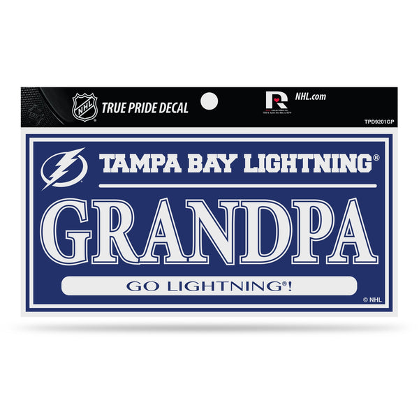 Wholesale Lightning 3" X 6" True Pride Decal - Grandpa