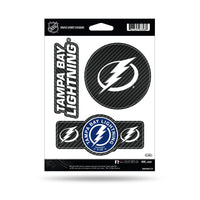 Wholesale Lightning - Carbon Fiber Design - Triple Spirit Stickers