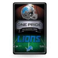 Wholesale Lions 11X17 Large Embossed Metal Wall Sign