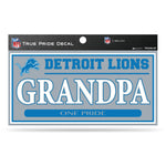 Wholesale Lions 3" X 6" True Pride Decal - Grandpa
